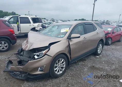2019 Chevrolet Equinox Lt из США, поврежденный, VIN 2GNAXUEV3K6165523